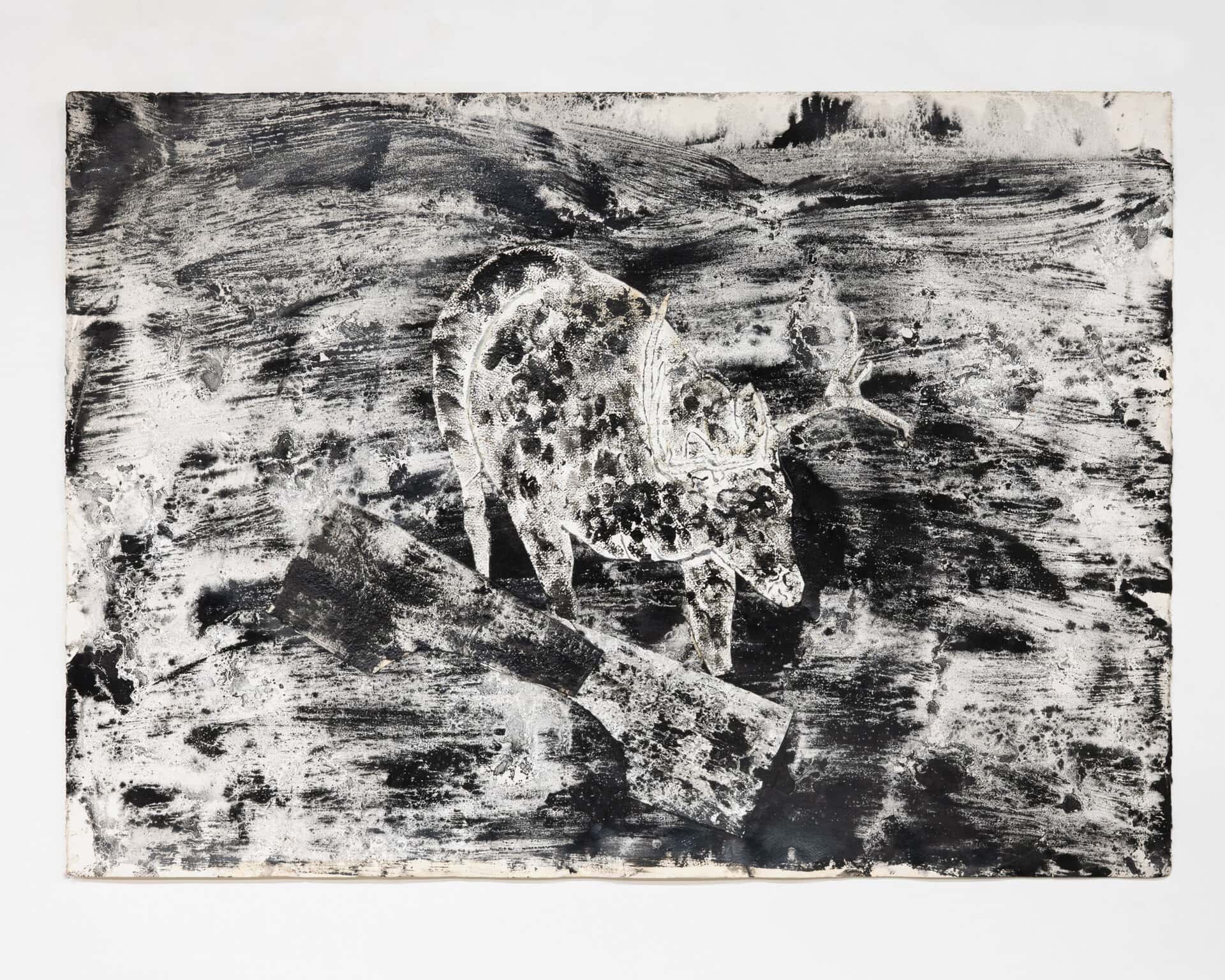 Ronald Lockett, Deer, 1990